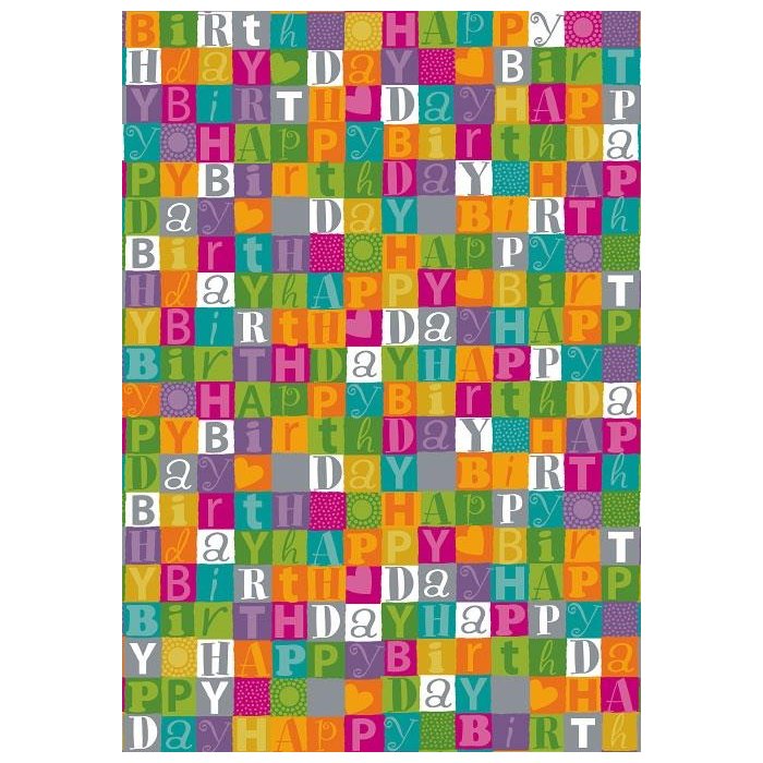 Papier 70x100 cm Gelukkige Verjaardag Pablo