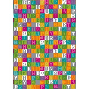 Papier 70x100 cm Gelukkige Verjaardag Pablo