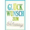 Kunst Niveau Kaart Typografie Verjaardag