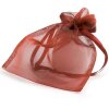 Organza zakje 17x21 cm bordeaux