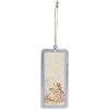 Decoratieve hanger met engelen 6x8 cm