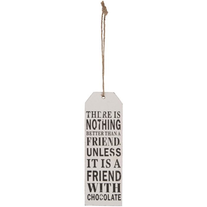 Vriendschap Bewijs Deco Hanger 5x15 cm