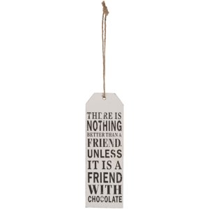 Vriendschap Bewijs Deco Hanger 5x15 cm