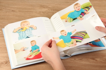 Ontwerp je eigen babyalbum